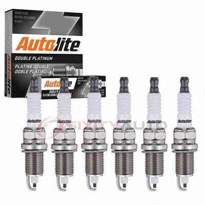 6 bujías Autolite doble platino para Jeep J10 1978-1987 4,2 L L6 TB Foto 1 de 4