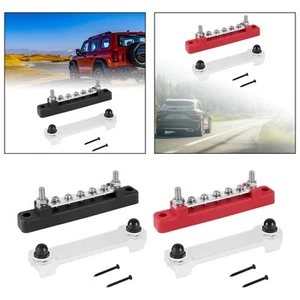 Electrical Terminal Block Terminal Stud with Transparent Cover Easy Carrying for - Picture 1 of 11