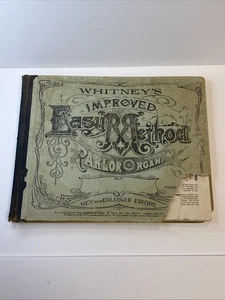 1902 Whitney's Parlor Orgelmethode - antikes Musiklehrbuch - Bild 1 von 19