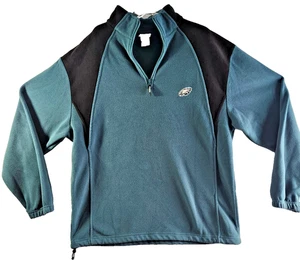 Herren NFL Team Apparel Philadelphia Eagles 1/4 Zip Pullover Fleecejacke L - Bild 1 von 9