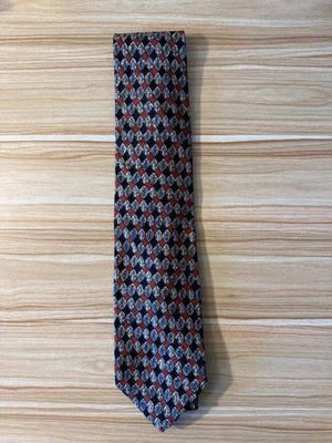 Gravata Jerry J. Garcia Iguana/Lagarto 100% Seda 4" X 48.5" Stonehenge LTD - Imagem 1 de 4