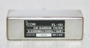 ICOM FL-101 CW Narrow Filter 9.0106MHz (250Hz/-6dB) Good Cond. - Zdjęcie 1 z 8