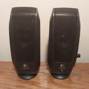 See Video - Logitech S-120 Powered Computer Speakers With 3.5mm Plug - Picture 1 of 9