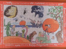 Roald Dahl James and the Giant Peach Jigsaw Puzzle. 2018 Complete 20 x 13in