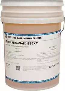 TRIM MicroSol 585XT Semisynthetic Cutting & Grinding Fluid, 5 Gal - Picture 1 of 2