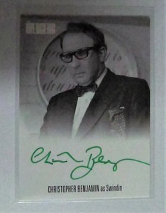 Avengers The Complete Collection Series 1 Christopher Benjamin Autograph Card