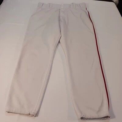 Majestic Athletic Authentic 36-38 Men's White Pants  - Image 1 of 4
