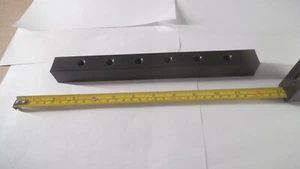 8 port Acetal distribution manifold 1/4 npt x 1/8 npt, 10-7/16 x 15/16 x 15/16 - Picture 1 of 1