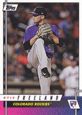 2017 Topps On Demand Rookie Class Kyle Freeland Colorado Rockies 7 RC - Image 1 of 2