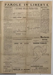 L’ITALIA FUTURISTA A.2 N°14 MAGGIO 1917 SETTIMANALE DIRETTO DA GINNA-SETTIMELLI - Foto 1 di 10