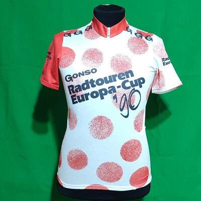 Camiseta deportiva de ciclismo Gonso vintage años 90 Radtouren Copa Europa talla M Foto 1 de 4