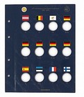 Leuchtturm Münzblätter Vista für 2 Euro Erasmus 365541