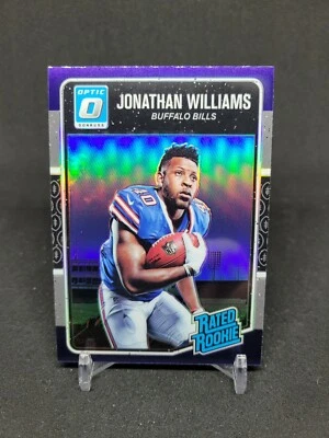 Jonathan Williams 2016 Panini Donruss Optic PURPLE RATED ROOKIE RC No. 176 - Image 1 of 2