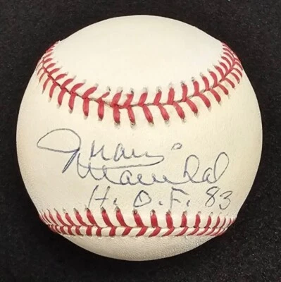 Juan Marichal Signed Baseball PSA San Francisco Giants HOF 1983 - Image 1 of 4