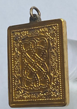 24 Karat Gold auf 925er Silber - Anhänger - Darstellung Koran mit Gravur 1977