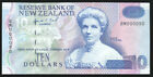 New Zealand - $10 - Brash - First Prefix - Low Serial - BM000090 - aUnc