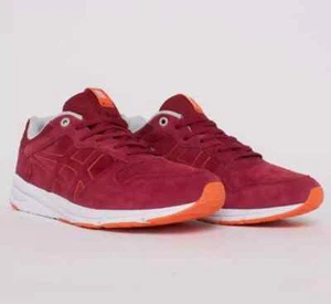 NUEVOS Zapatillas Asics Onitsuka Tiger Shaw Runner Gamuza/Borgoña - Imagen 1 de 7