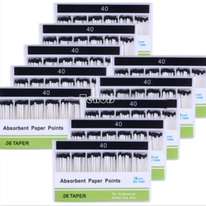 10Box Dental Absorbent Paper Points GP0.06#40 - Picture 1 of 12