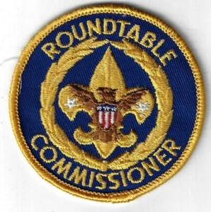 1970-1972 Roundtable Commissioner Patch Authentic Issue [MA155] - Picture 1 of 1