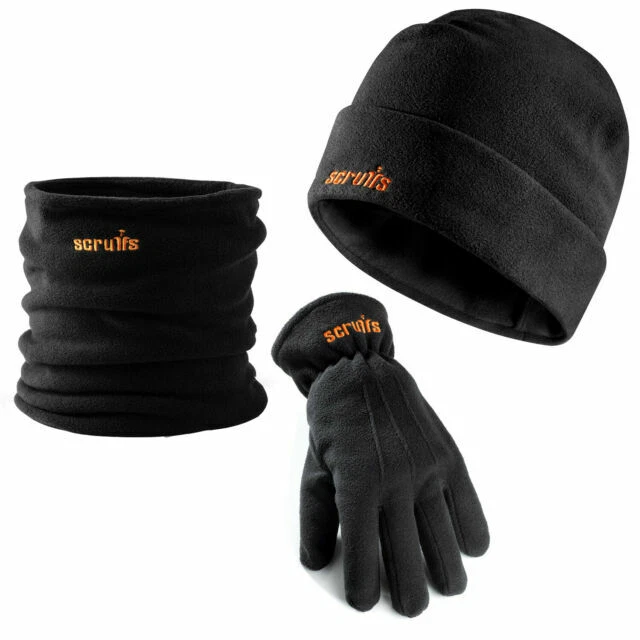 Scruffs Men's Winter Essentials Workwear Set - Black, One Size