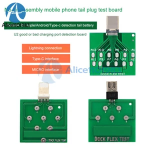 Micro Dock Flex Test Board USB Type-C U2 Battery Power Charging Port Tester - Picture 1 of 14