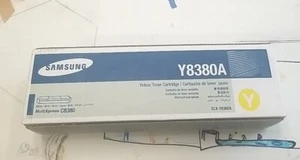 NEW Genuine Samsung CLX-Y8380A Yellow Toner Cartridge MultiXpress C8380 Series - Picture 1 of 6