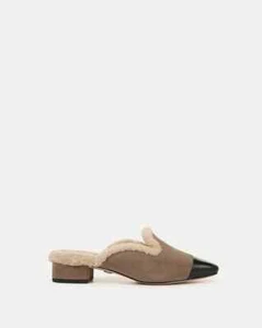 Veronica Beard Cecile Shearling Mule-J2441L1 - Picture 1 of 11