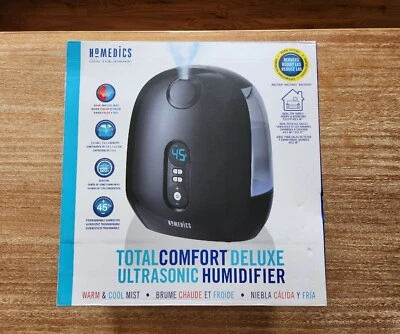 NEW HoMedics Totalcomfort Ultrasonic Air Humidifier Adjustable Dual 3.8L Water - Image 1 of 2