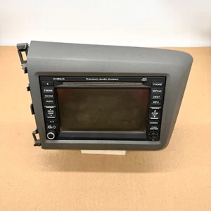 Receptor de audio CD AM FM estéreo radio Honda Civic 2012 fabricante de equipos originales 39540-TS8-A51 - Imagen 1 de 12