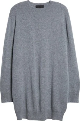 NEW Nili Lotan Sage Knit Cashmere Sweater Dress in Gray Size XL #S7043 - Image 1 of 4