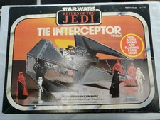 1983 Tie Interceptor STAR WARS Vintage Original NEW Sealed Kenner