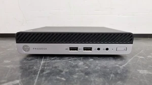 HP ProDesk 405 G4 Mini PC AMD Ryzen 5 PRO 2400GE 8GB RAM 256GB SSD 3.20GHz - Picture 1 of 13
