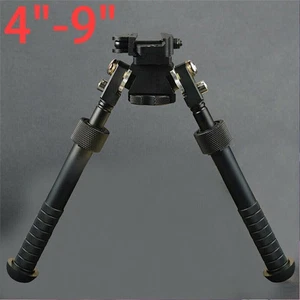 New V8 Rifle Bipod 4-9 inch Tiltable 360 Degree Bipod for Picatinny Rail Mount - Picture 1 of 16