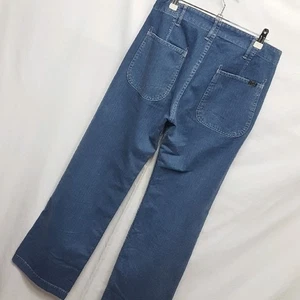 Pantalones holgados anchos de mezclilla Slow Orslow hechos en Japón o - Imagen 1 de 4