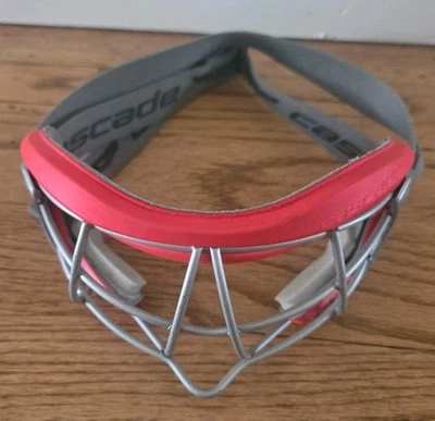 Gafas Casecade Mini Pro Protección Ocular Campo Hockey Lacrosse Rojo Foto 1 de 3