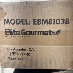 EBM8103B Programmable Bread Maker Machine 3 Loaf Sizes 19 Menu Functions Gluten - Picture 1 of 6