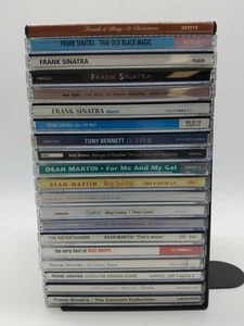 Assorted Male Vocal Swing Mixed CD Bundle x20 Discs Sinatra Monro Dean Martin - Picture 1 of 21