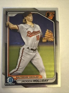 2024 Bowman Chrome Jackson Holliday #BCP-47 Baltimore Orioles - Picture 1 of 2
