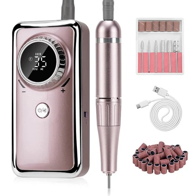 Nagelfräser für Gelnägel 35000 U/min Pro, Kabellos Akku Fräser für Gelnägel - Bild 1 von 4