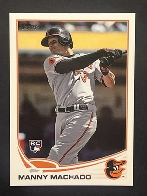 2013 Topps Series One Manny Machado SP variación de imagen #270 conjunto de fábrica novato Foto 1 de 2