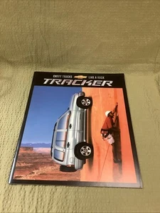 Chevy Trucks Tracker Chevrolet Automobile Brochure Advertising English - Picture 1 of 3