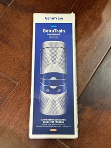 Soporte de rodilla Bauerfeind GenuTrain talla 3 Titan nuevo caja abierta - Imagen 1 de 4