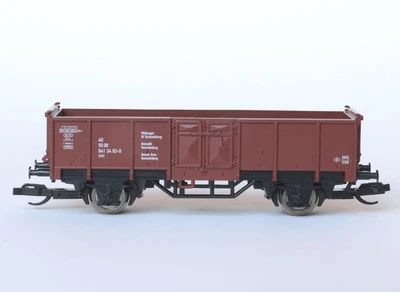 Tillig TT  14260, 2achs. Bahndienstgüterwagen Müllwagen Bf. Rummelburg, selten - Bild 1 von 4