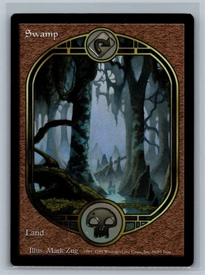 Magic The Gathering Unglued Swamp #86/94 Land MTG TCG CCG - Image 1 of 2