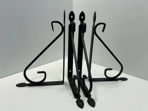 4rer Set Regalträger/25,1x16,4x2cm/Stahl/Regalwinkel/Schwarz/B-Ware/039 - Bild 1 von 3