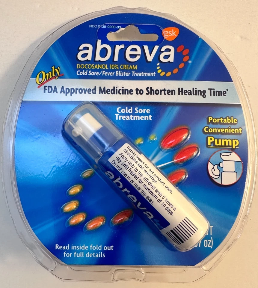 BOMBA ABREVA CREMA HERPES LABIAL 2GM CADUCIDAD: 05/2026 Foto 1 de 1