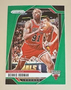 2024-25 Panini Prizm Dennis Rodman GREEN PRIZM #277 Legends Basketball 🔥 - Picture 1 of 2