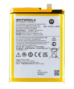 Original Battery Motorola Moto G200 (MB50) Service Pack - Afbeelding 1 van 1