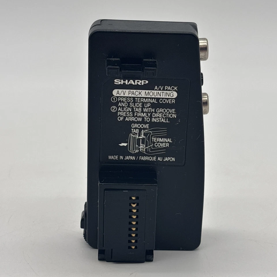 Sharp ViewCam A/V Pack / A/V Pack Mounting Converter - Made In Japan - Image 1 of 4