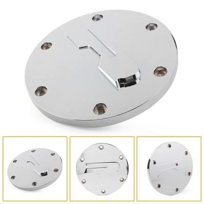 Tapa de cubierta lateral Derby de aluminio con motor cromado para Suzuki Boulevard M109R 2006-2018 Foto 1 de 4